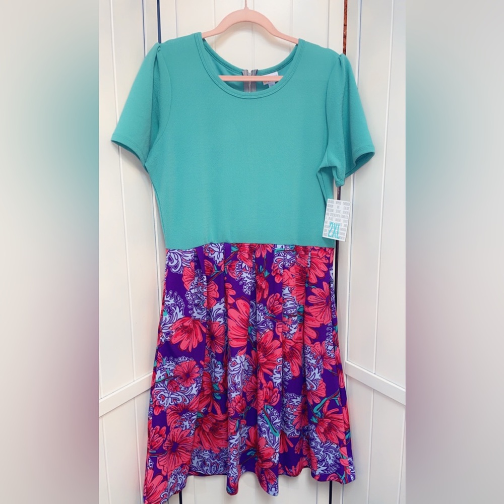 New Plus Size 2X LulaRoe Amelia